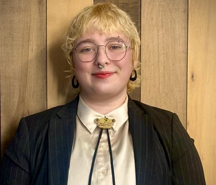 Maude Lorr is Communications & Fund Development Manager at ADC Headshot of Maude Lorr