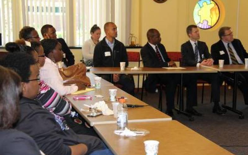 participants at the ADC Commerce and Community Conversation