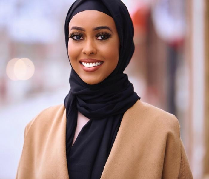 YUSRA MOHAMUD is a Loan Committee Member with African Development Center, MN Headshot of YUSRA MOHAMUD